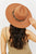 Fame In The Wild Leopard Detail Fedora Hat