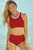 Contrast Trim Two-Piece Swimsuit