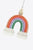 Rainbow Fringed Keychain