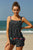 Printed Tied Tankini Set