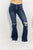 Kancan Full Size Reese Midrise Button Fly Flare Jeans
