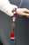 Contrast Tassel Silicone Bead Wristlet Key Chain