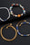 Four-Piece Stainless Steel Bracelet Set