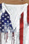 US Flag Notched Neck Tank
