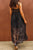 Lace Crisscross Back Sleeveless Maxi Dress