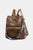 PU Leather Backpack
