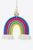 Rainbow Fringed Keychain